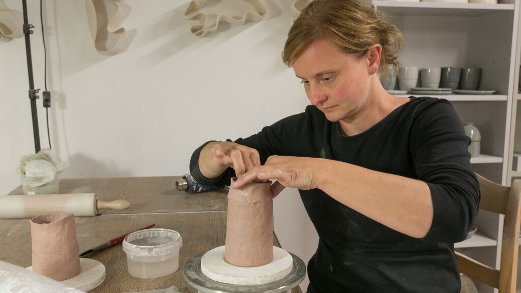 Manufakturreportage bei Keramikkünstlerin Silke Wellmeier