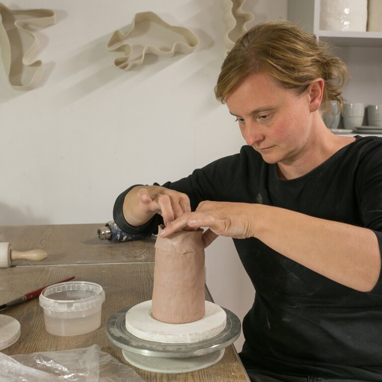 Manufakturreportage bei Keramikkünstlerin Silke Wellmeier 