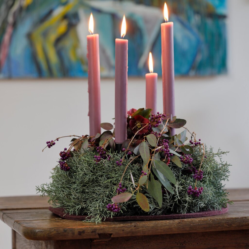 Adventskranz selber machen