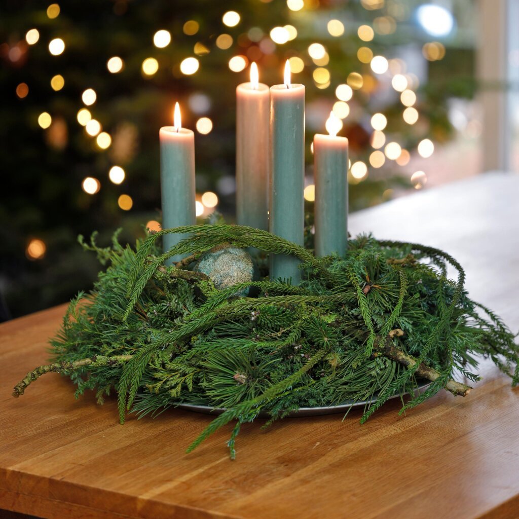 Adventskranz selber machen