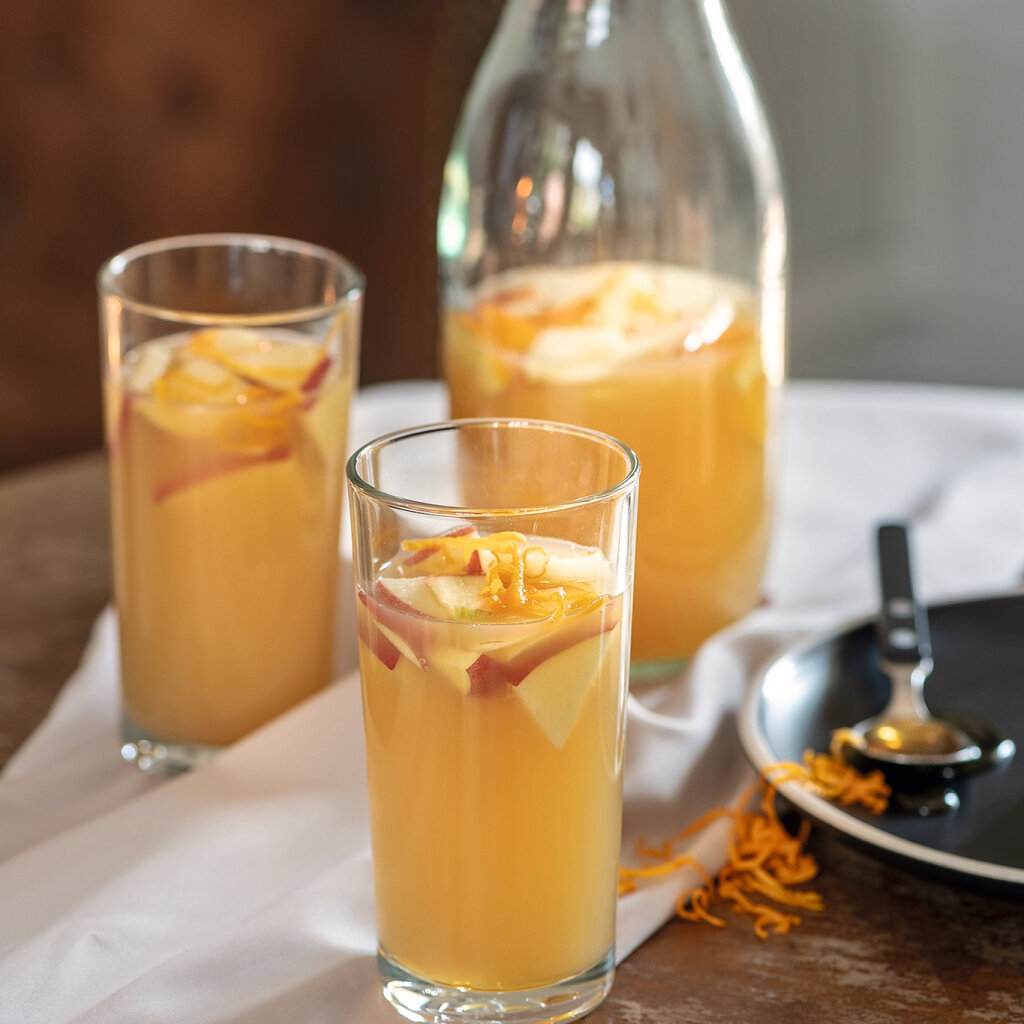 Apfel und Orange geben diesem Heißgetränk die besondere Note.
